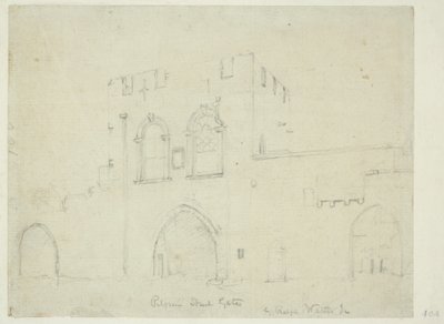 Porta di Pilgrim Street da Ralph II Waters